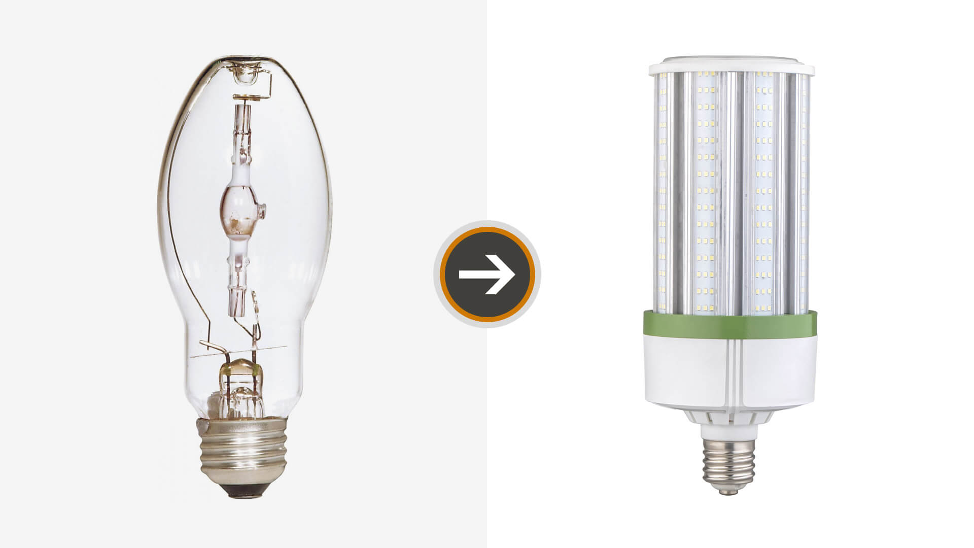 Switching from metal halide to LED